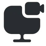 Monitor Recorder SVG Icon